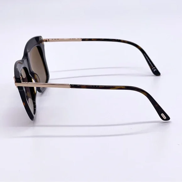 NEW TOM FORD DASHA POLARIZED WOMEN’S SUNGLASSES TF822 52H EYEWEAR FT0822/S - Picture 4 of 10